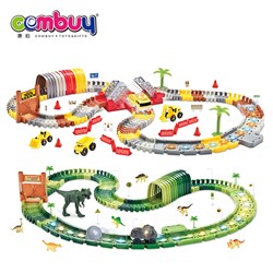 CB861494 CB861495 - Electric diy assembly lighting sliding urban rail car tracks toy